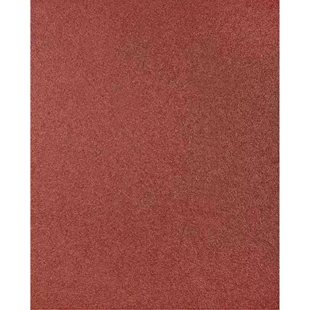 Metal R243 Aluminum Oxide Coarse Sandpaper Sheet, 9" x 11", 80 Grit