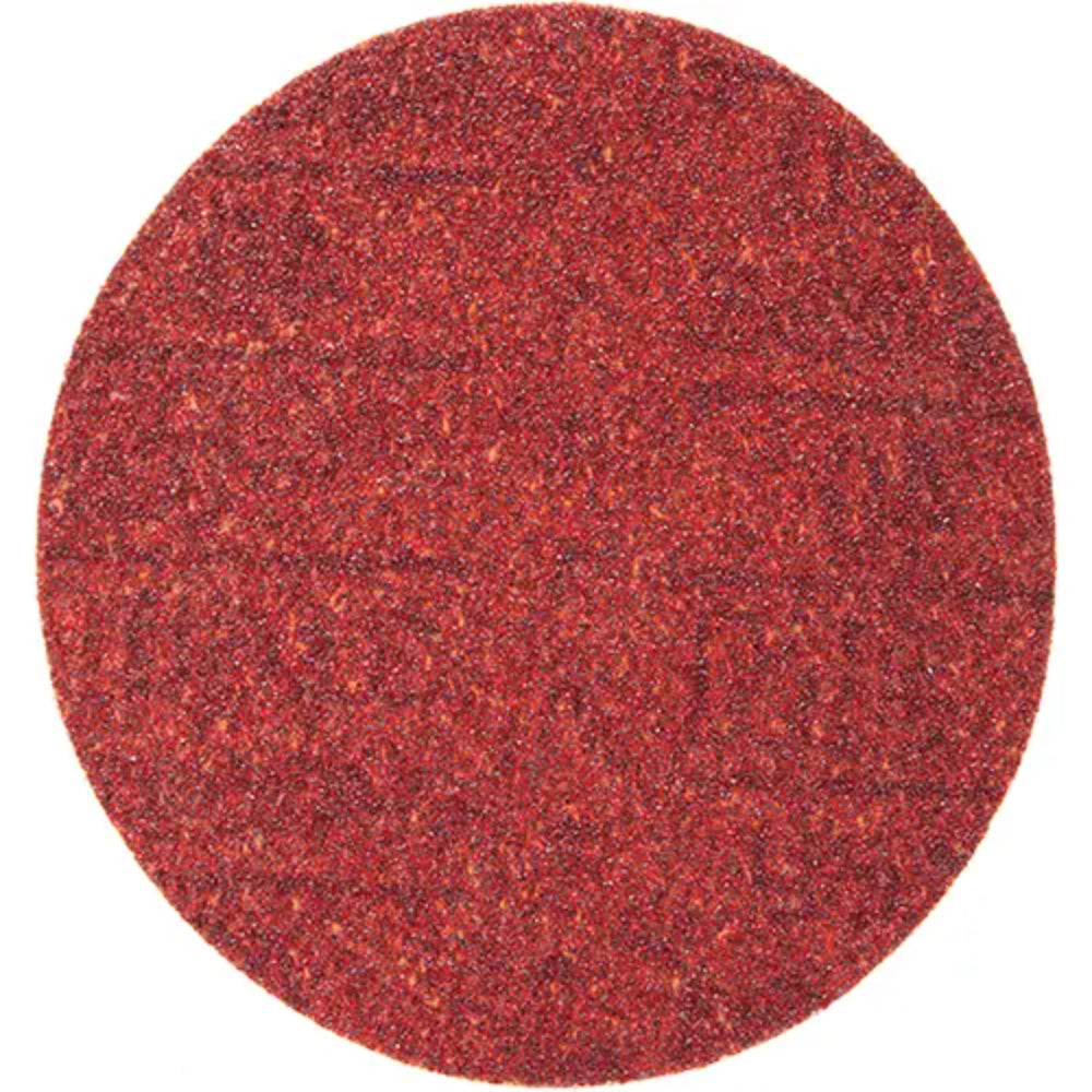 3M Hookit Red Abrasive Sanding Disc 316U, 6-Inch, 40 Grit, Aluminum Oxide, D-Weight