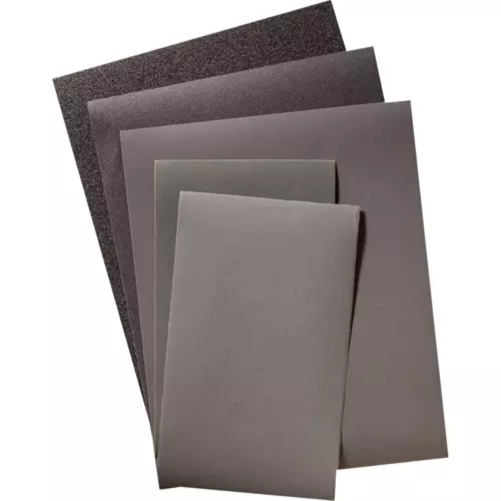 Sanding Paper Sheet, 9" x 11", 600 Grit, Aluminum Oxide | Fine Sanding Abrasive Sheet