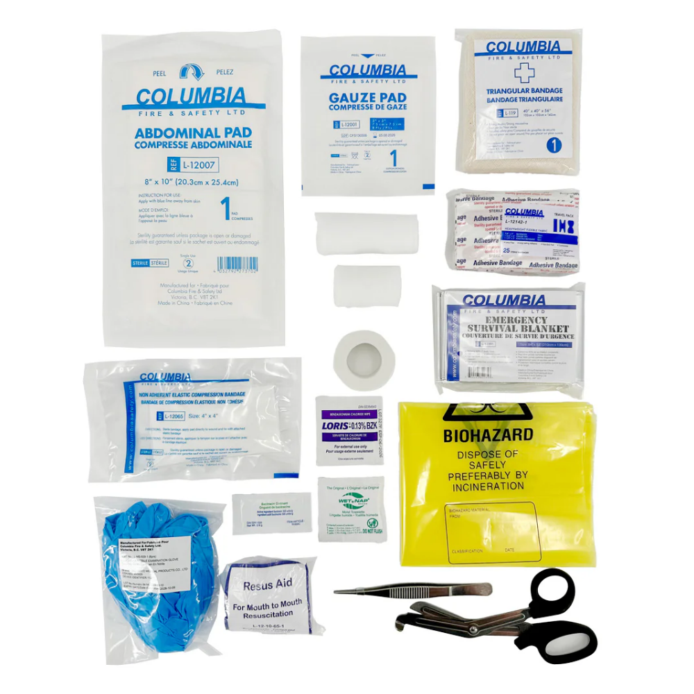 LEO TYPE 2 First Aid Kit MD BASIC 26-50 employees refill contents lay-flat