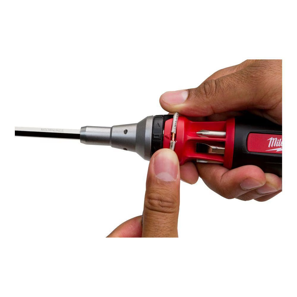 Milwaukee 48-22-2322 Tool 9-in-1 Square Drive Ratcheting Multi-Bit Screwdriver