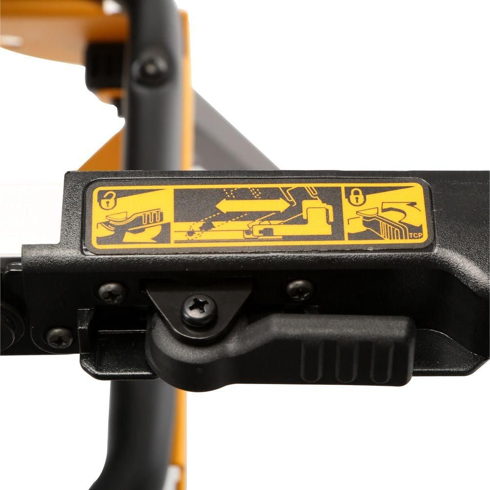 DEWALT DWE7491RS 15 amp Corded 10-inch Portable Table Saw with Rolling Stand