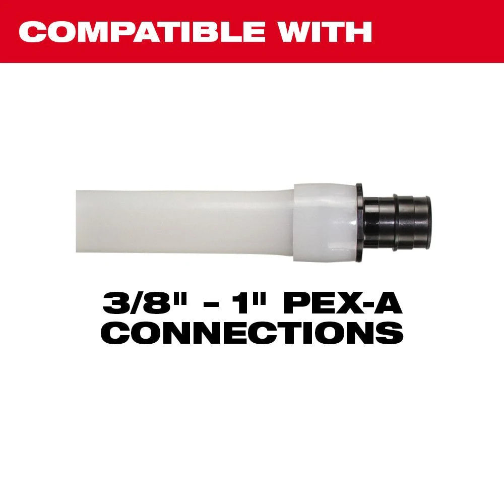 Milwaukee 2532-22 Tool M12 Fuel Cordless 3/8 -inch - 1 -inch PEX Expansion Tool Kit with (2) Batteries, (3) Expansion Heads