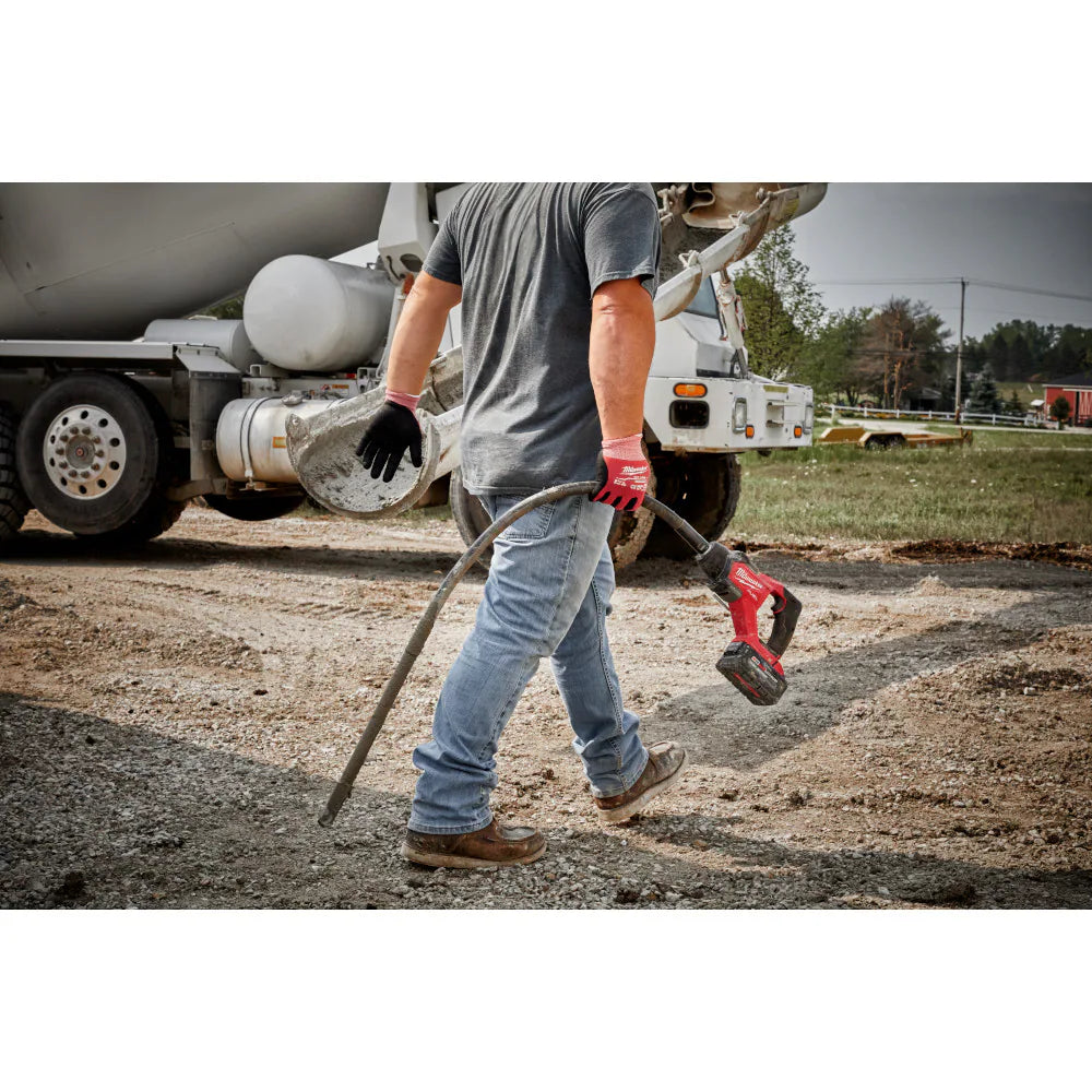 Milwaukee 2910-20 Tool M18 FUEL 18-Volt Lithium-Ion Brushless Cordless 4 ft. Concrete Pencil Vibrator (Tool-Only)