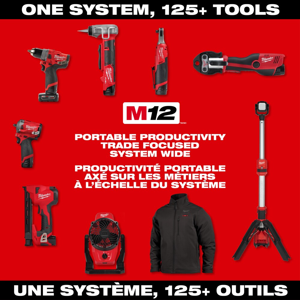 Milwaukee 2528-21G1 Tool M12 12-Volt 1 Gal. Lithium-Ion Cordless Handheld Sprayer Kit with 2.0 Ah Battery and Charger