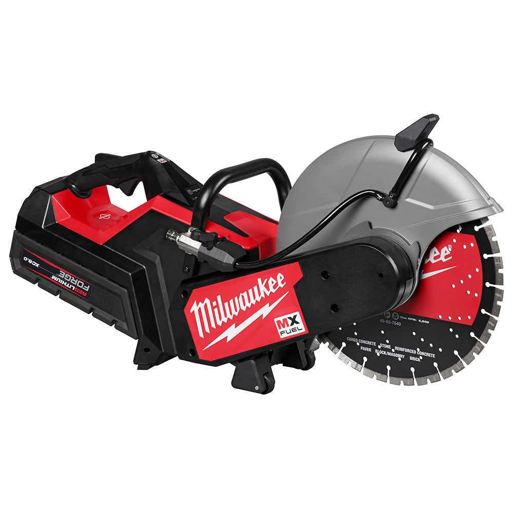 Milwaukee MXF315-2XC Tool MX FUEL Lithium-Ion 14 inch Cordless Cut-Off Saw with RAPIDSTOP Brake Kit 2/ (2) Batteries