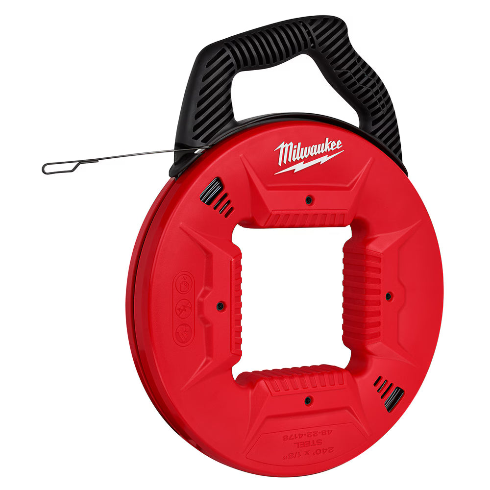 Milwaukee 48-22-4178 Tool 1/8 in. x 240 ft. Steel Fish Tape