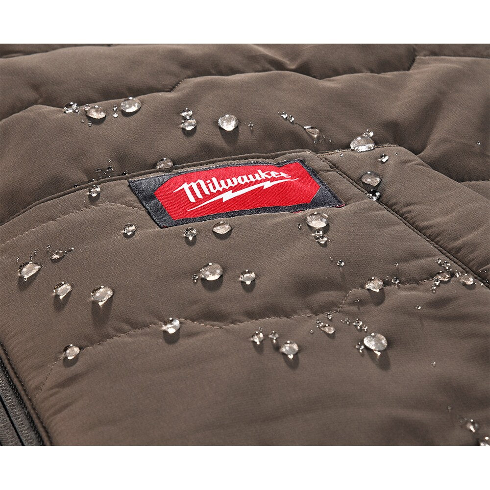 Milwaukee Tool Men's Brown FREEFLEX Lightweight Insulated Vest