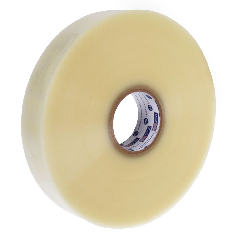 Clear Polypropylene Hot Melt Machine Length Packaging Tape 7100 Roll 48MM x 1828M