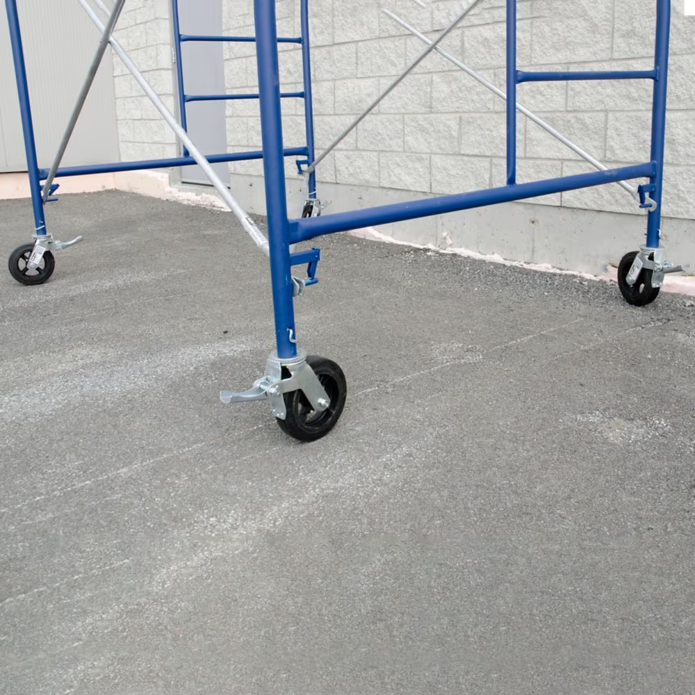 2-Story Rolling Scaffold Tower, Size 10 ft. x 5 ft. x 7 ft.