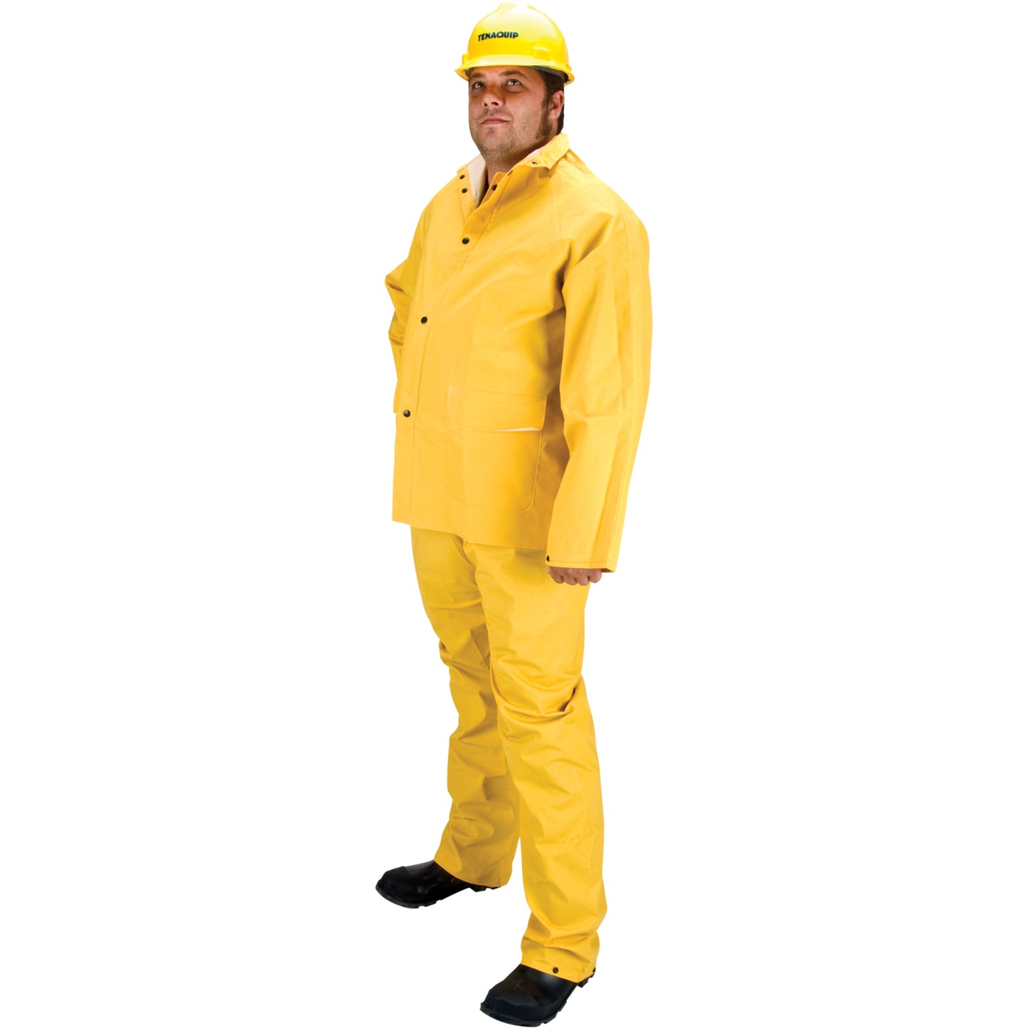 RZ600 Flame-Resistant Rain Suit – Yellow, Small, 2-Piece PVC/Polyester, CGSB 155.20 FR Compliant