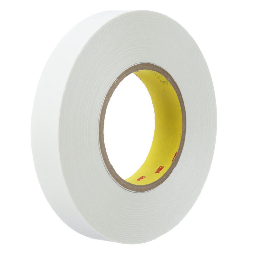 Scotch 926 ATG high-performance transfer adhesive tape roll with red plaid liner