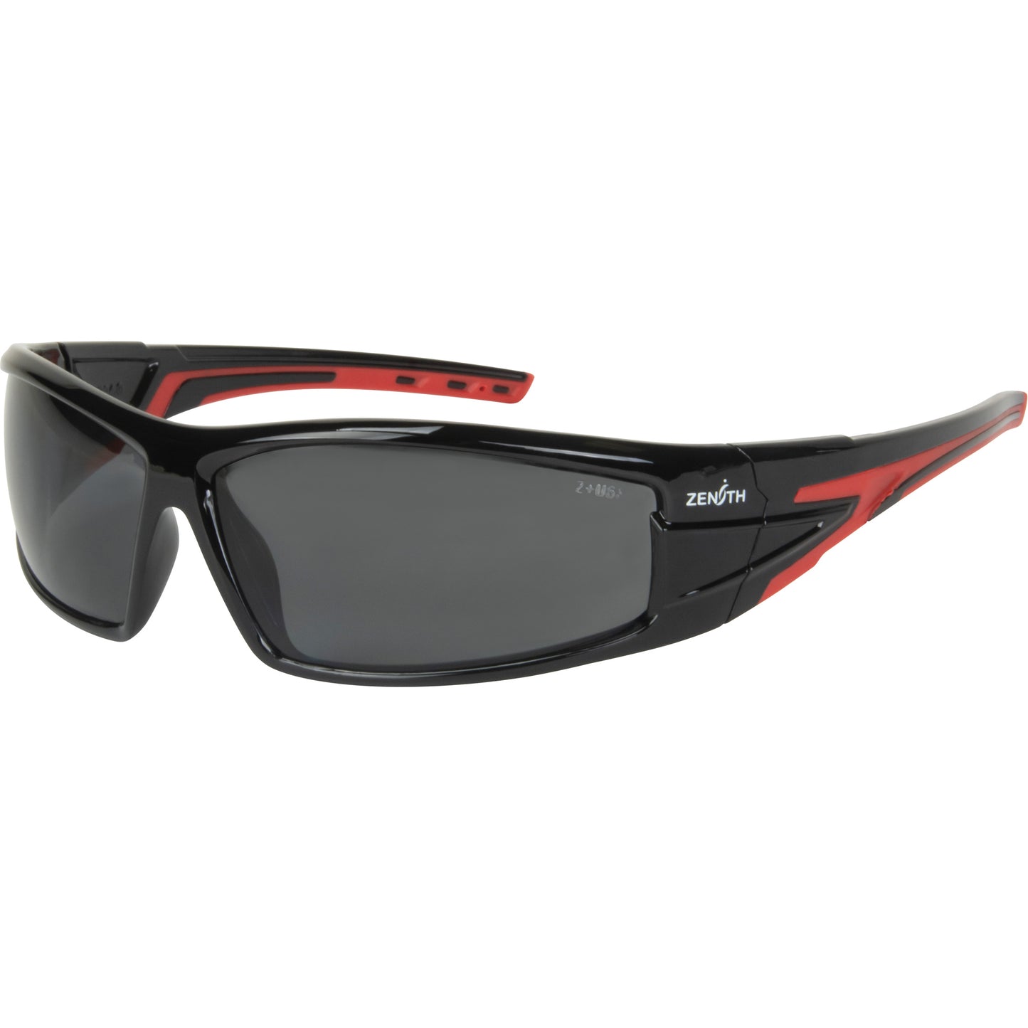 Safety Glasses, Grey/Smoke Lens, Anti-Scratch/Polarized, ANSI Z87+/Meets/Exceeds
