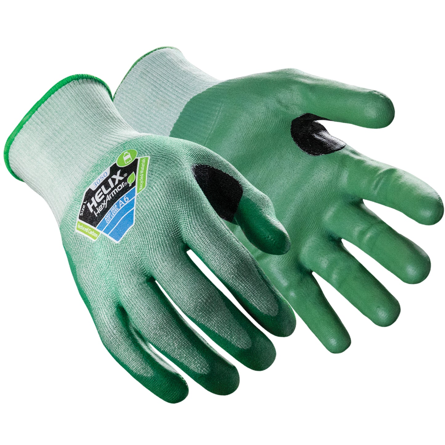 HexArmor Helix® 3050 Cut-Resistant Gloves 18 Gauge A6 Nitrile Coated