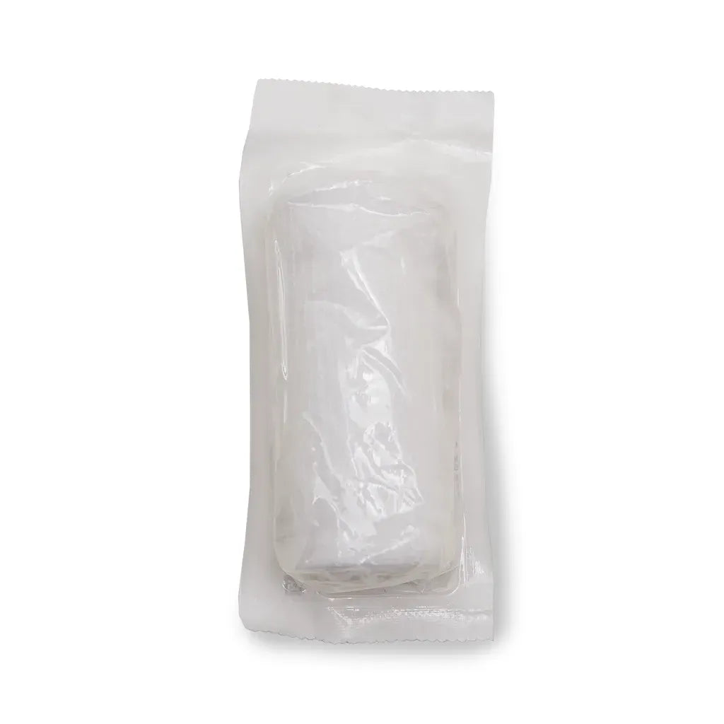 Individually wrapped 2-inch sterile conforming gauze bandage roll for secure medical dressing and flexible wound support.