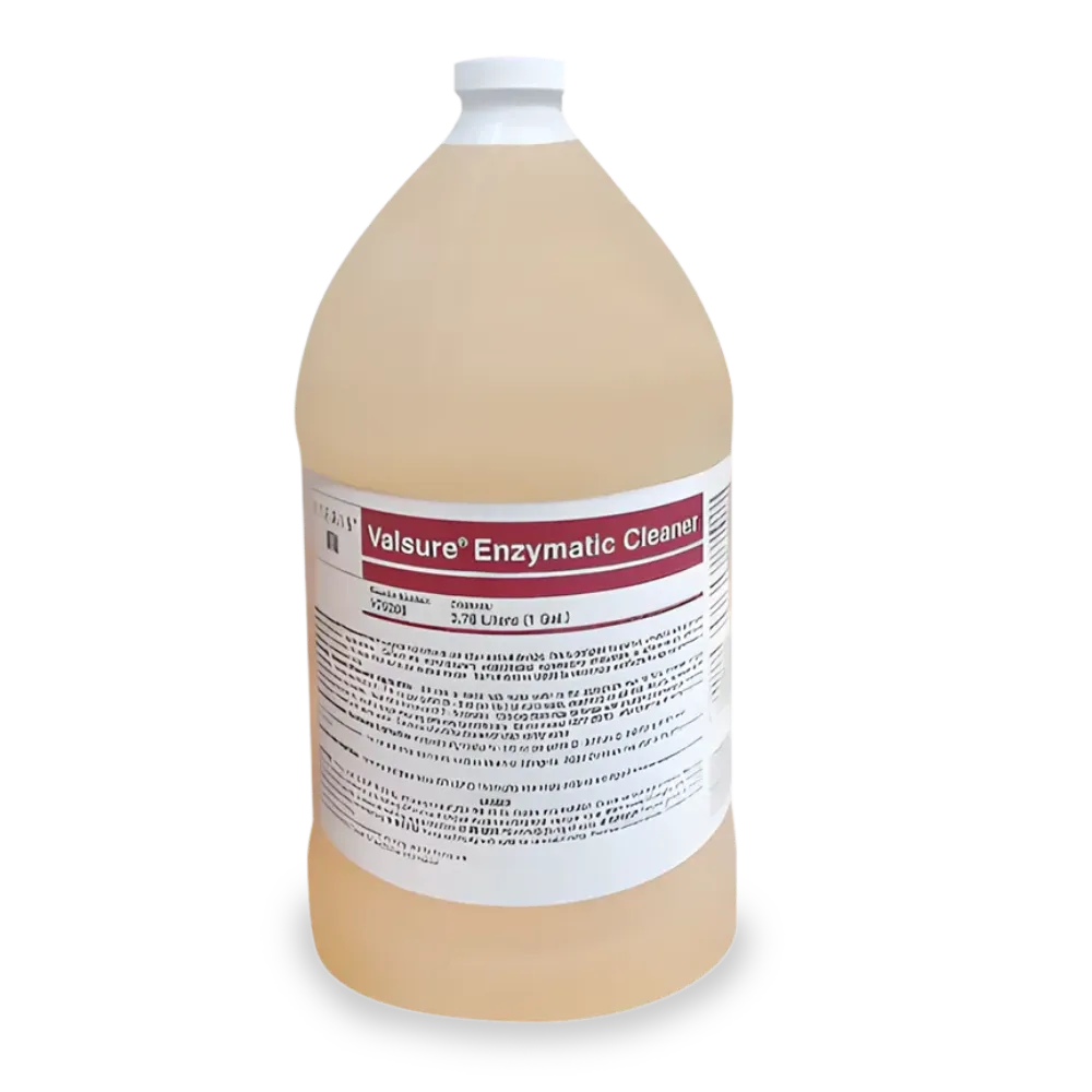 4L jug of Valsure Enzymatic Cleaner for medical instrument decontamination