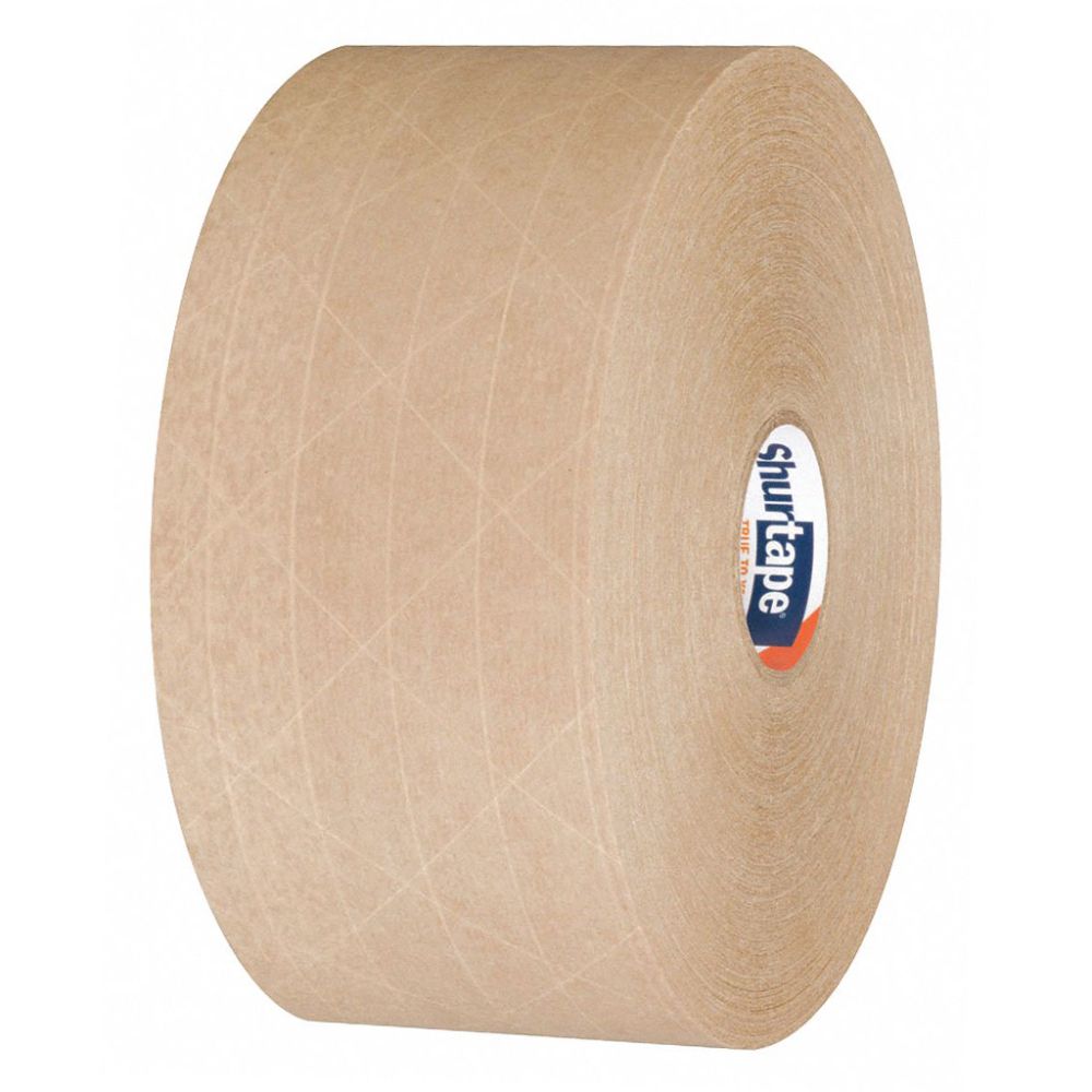 Shurtape Kraft Reinforced Water Activated Tape WP100 Roll 70MM x 138M