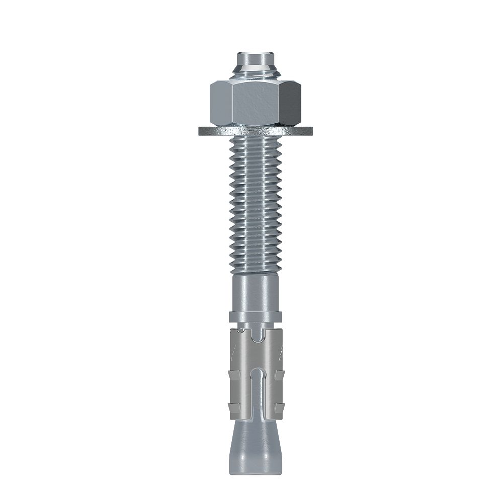 Simpson STB2-37300F50 Strong-Bolt® 2 — 3/8 in. x 3 in. Wedge Anchor, Fully Assembled (Box of 50 pcs.)