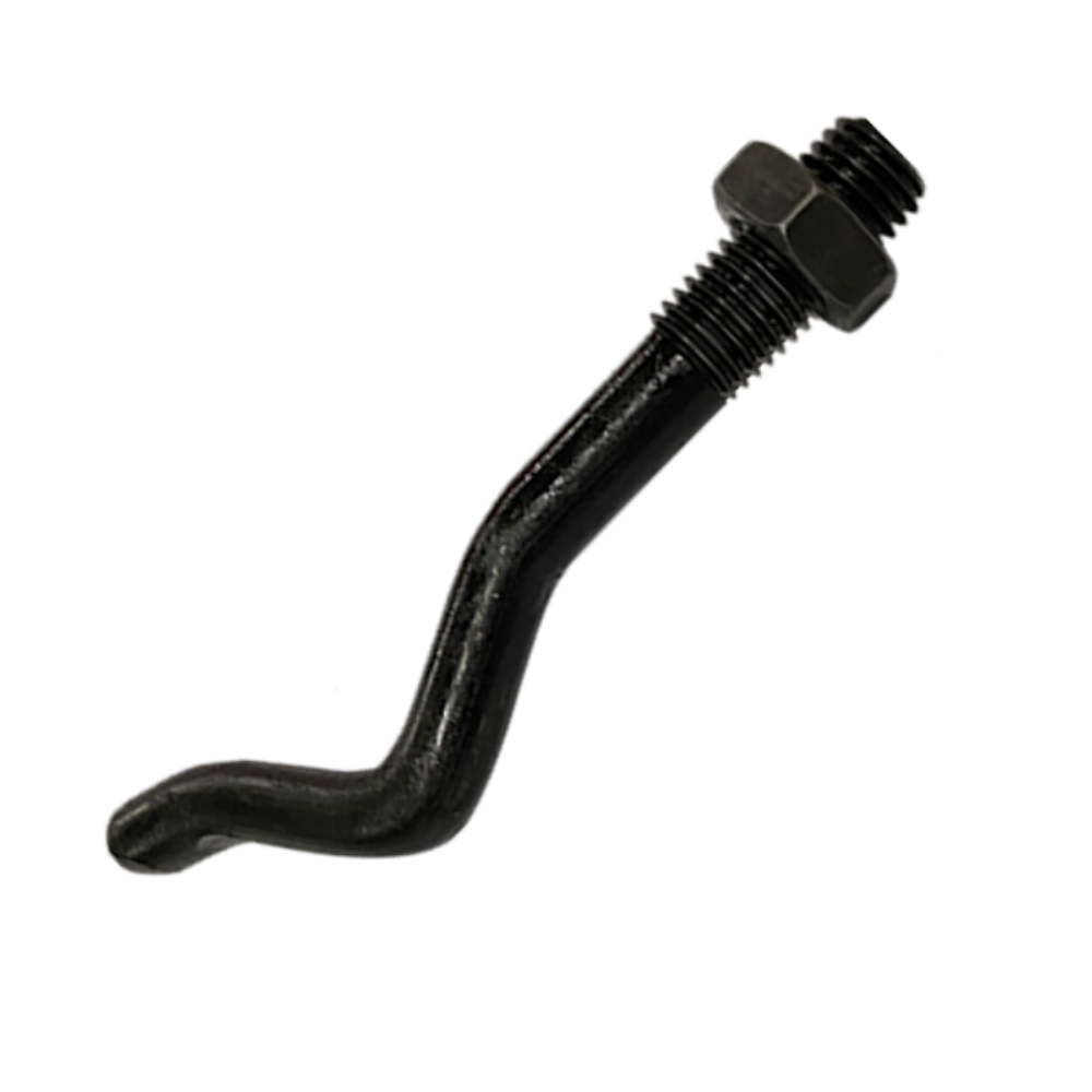 Contractor Solutions Crimped Anchor Bolt with Washer & Nut | 5/8" x 6"