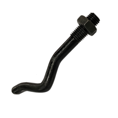 Contractor Solutions Crimped Anchor Bolt with Washer & Nut | 5/8" x 6"