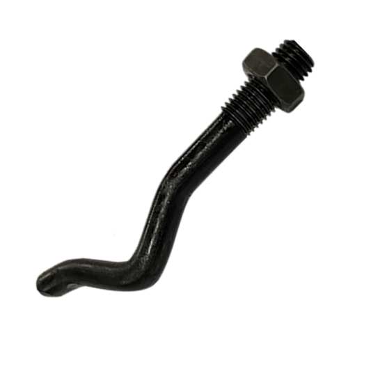Contractor Solutions Crimped Anchor Bolt with Washer & Nut | 5/8" x 6"
