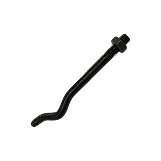 Contractor Solutions Crimped Anchor Bolt with Washer & Nut | 5/8" x 10"