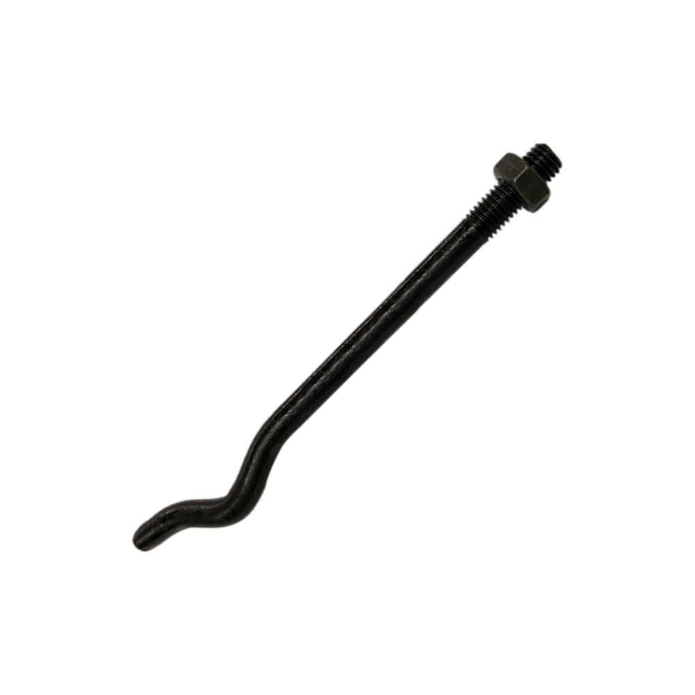 Contractor Solutions Crimped Anchor Bolt with Washer & Nut | 5/8" x 12"