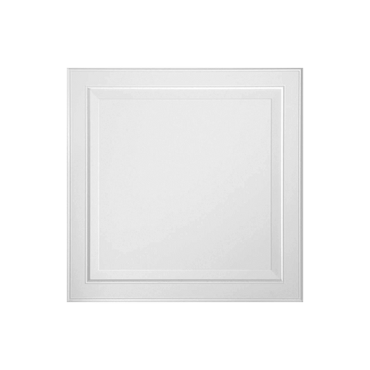 Armstrong ARM1205 24" x 24" x 5/8" Single Raised Panel Tegular Ceiling Tile | White