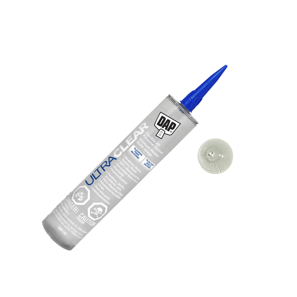 DAP Ultra Clear Flexible All-Purpose Sealant | 300 mL