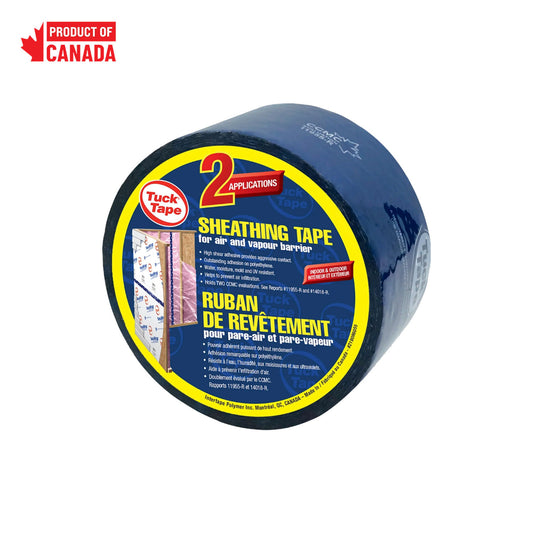 Cantech Blue Contractor's Sheathing Tape 60 mm x 55 m – 219086055