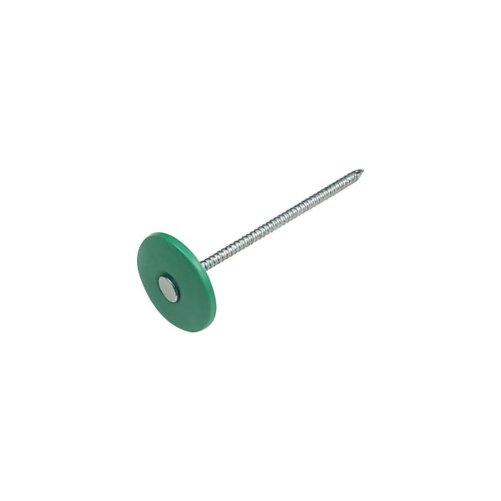 Contractor Solutions 2-1/2" Electro-Galvanized Ring Shank Nails | Poly Cap