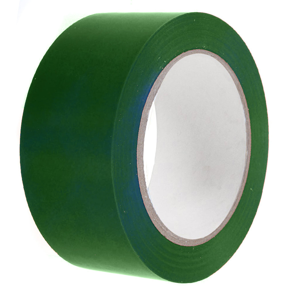 Green PVC Lane Marking Tape LMT 24mm x 33m | 6 Mil