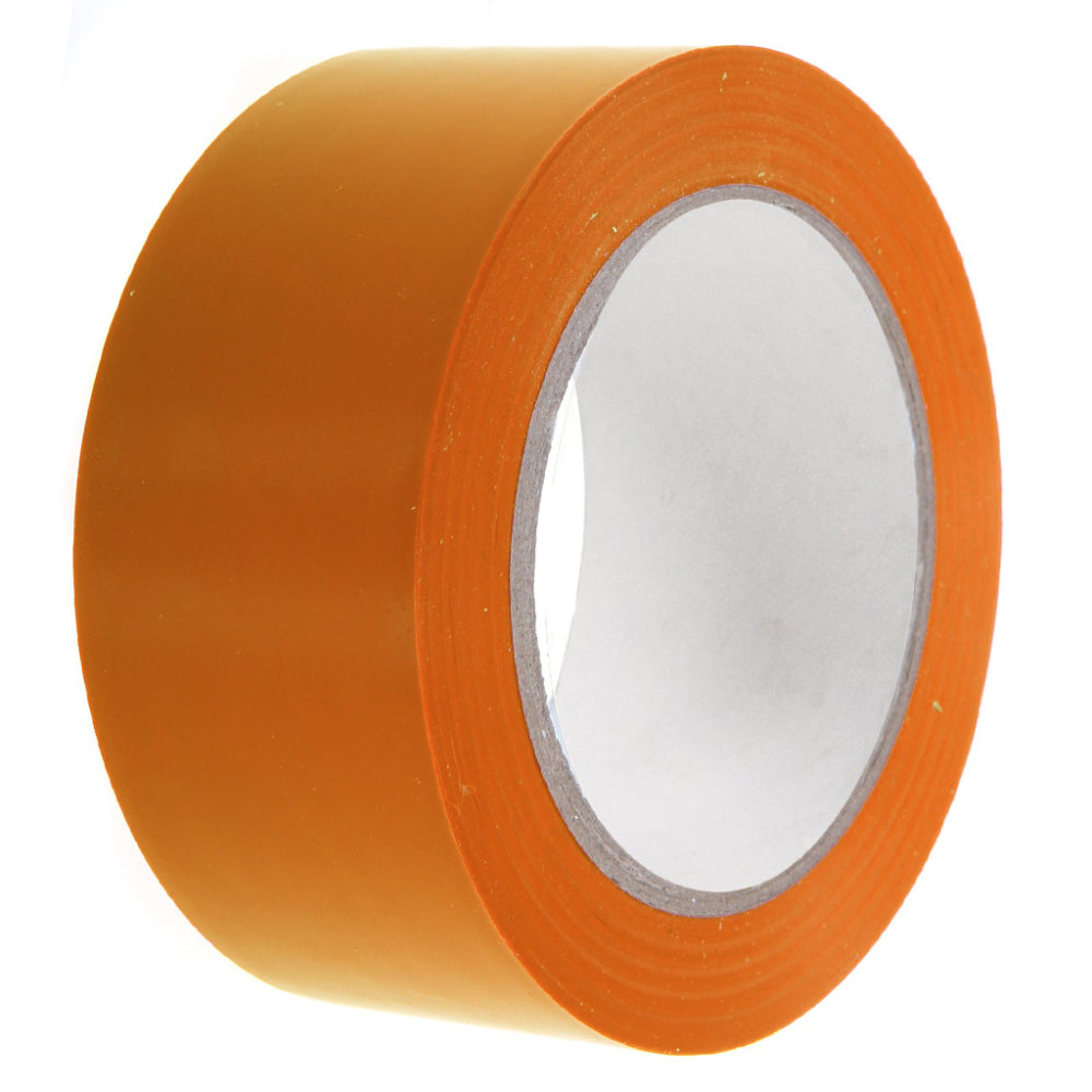 Orange PVC Lane Marking Tape LMT 12mm x 33m | 6 Mil