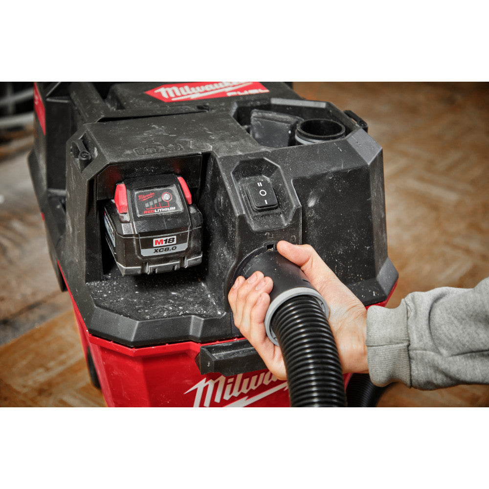 Milwaukee 0910-20 M18 FUEL Cordless 6 Gal Brushless Wet/Dry Vacuum (Tool Only)