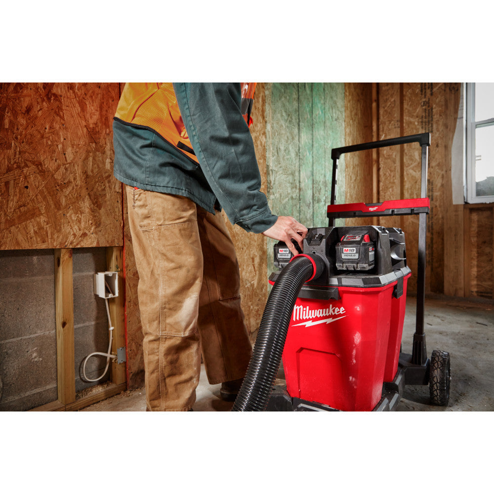 Milwaukee 0930-22HD M18 FUEL Cordless Dual-Battery 12 Gal Brushless Wet/Dry Vacuum Kit