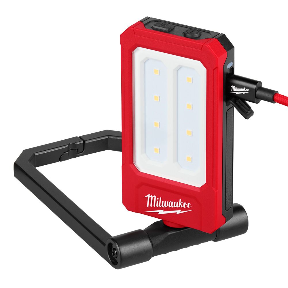 Milwaukee 2013R Tool 500 Lumen USB-C Rechargeable Low-Profile Magnetic Task Light