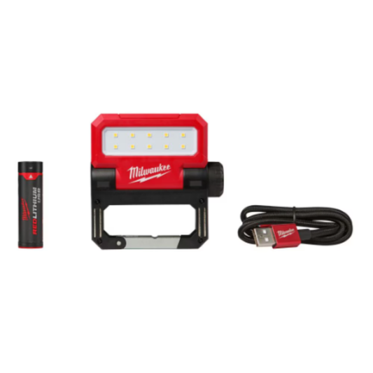 Milwaukee 2114-21 550 Lumens LED Rechargeable Pivoting Flood Light
