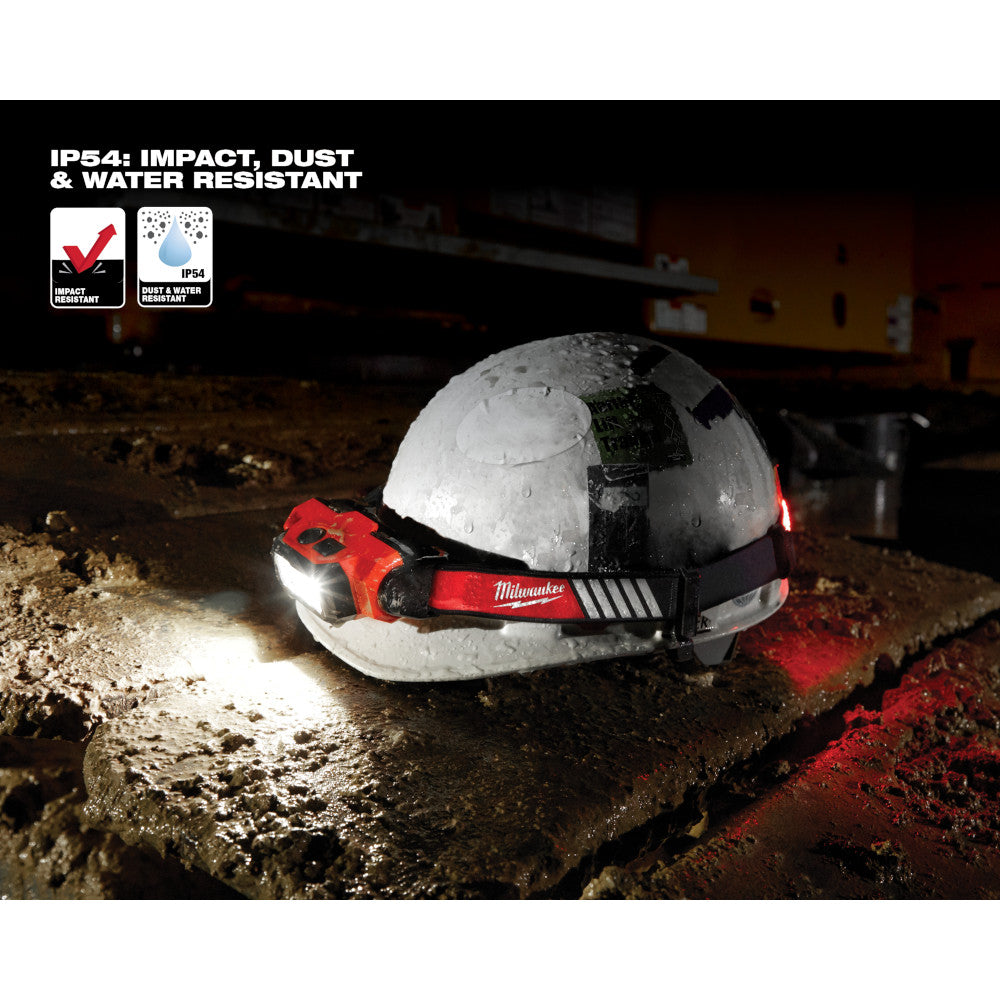 Milwaukee 2116-21 REDLITHIUM USB BEACON 600lm Hard Hat Light