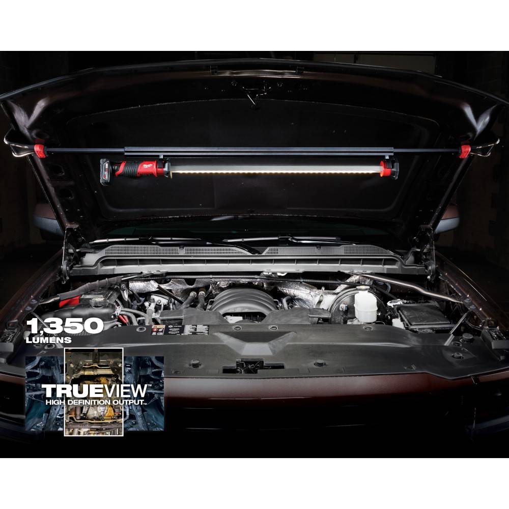Milwaukee 2125-20 M12 Cordless 1350 Lumen LED Underhood Light (Tool Only)