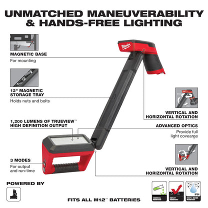 Milwaukee 2126-20 M12 1200 Lumen Underbody Light (Tool Only)