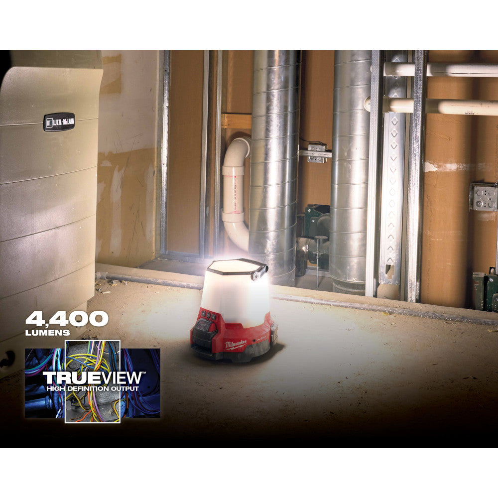 Milwaukee 2146-20 M18 RADIUS LED Compact Site Light with ONE-KEY (Tool Only)