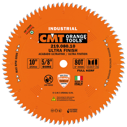 CMT 219.080.10 Carbide Fine Cut Miter/Radial Arm Saw Blades