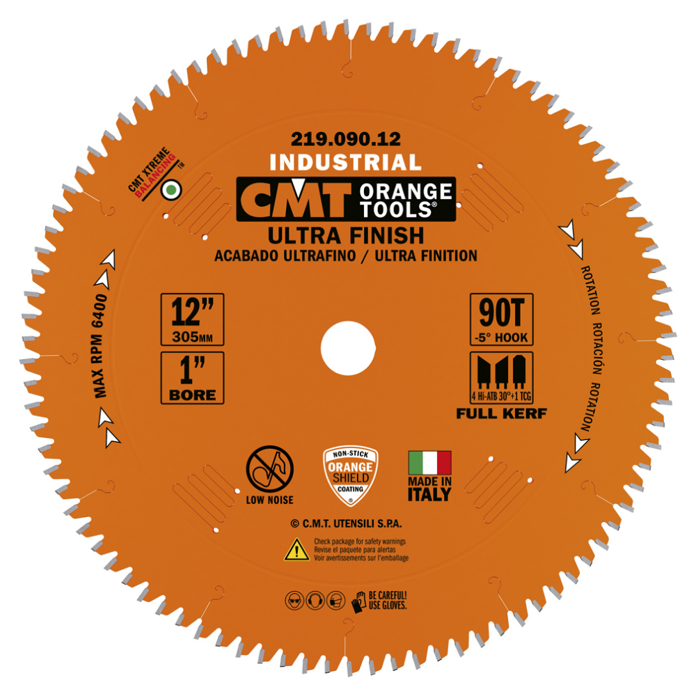CMT 219.090.12 Carbide Fine Cut Miter/Radial Arm Saw Blades (Copy)