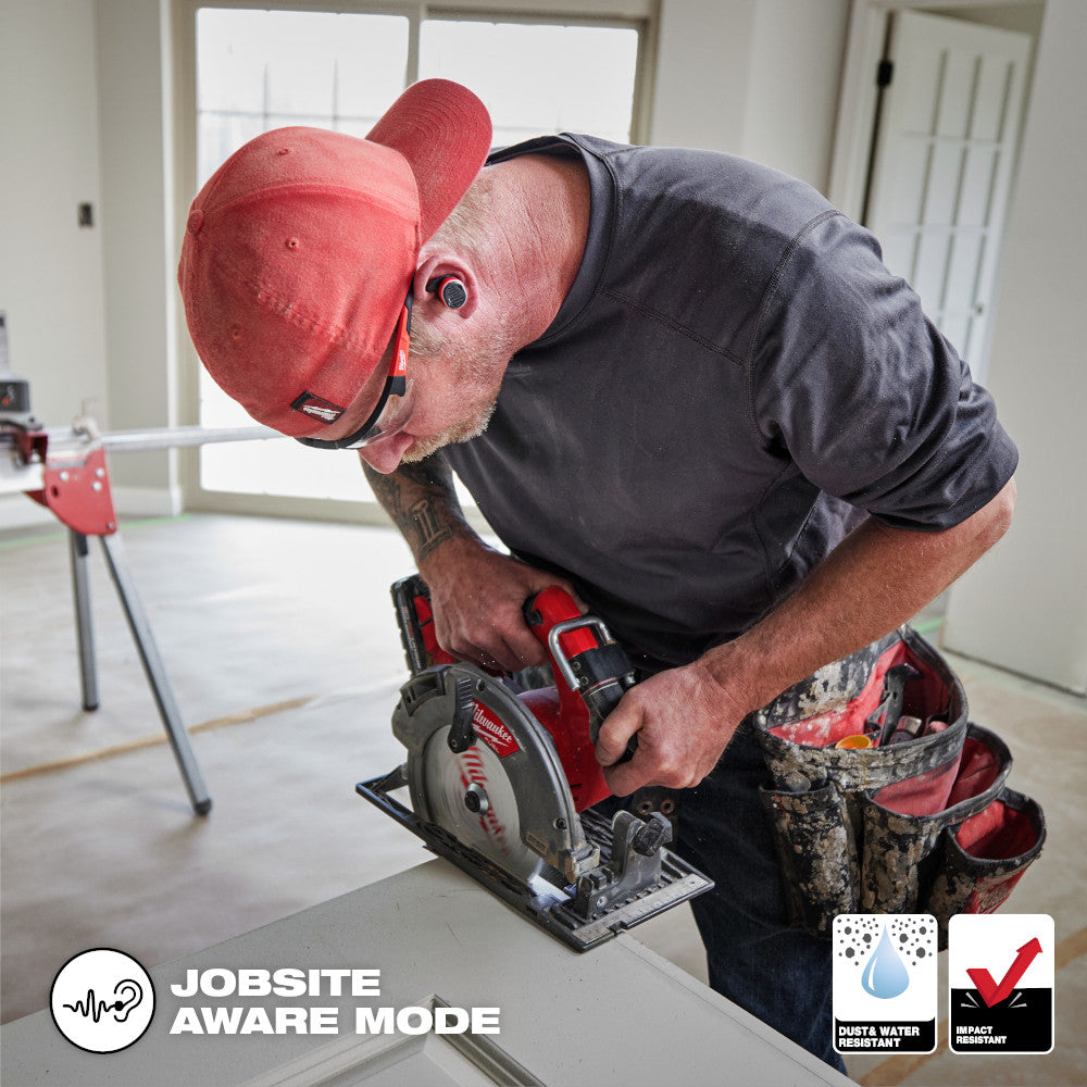 Milwaukee 2191-21 Tool REDLITHIUM USB Bluetooth Jobsite Ear Buds