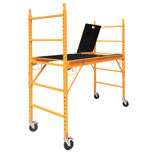 ROK 22362 Scaffolding 6 ft. with Trap Door 1000 lbs. max load capacity