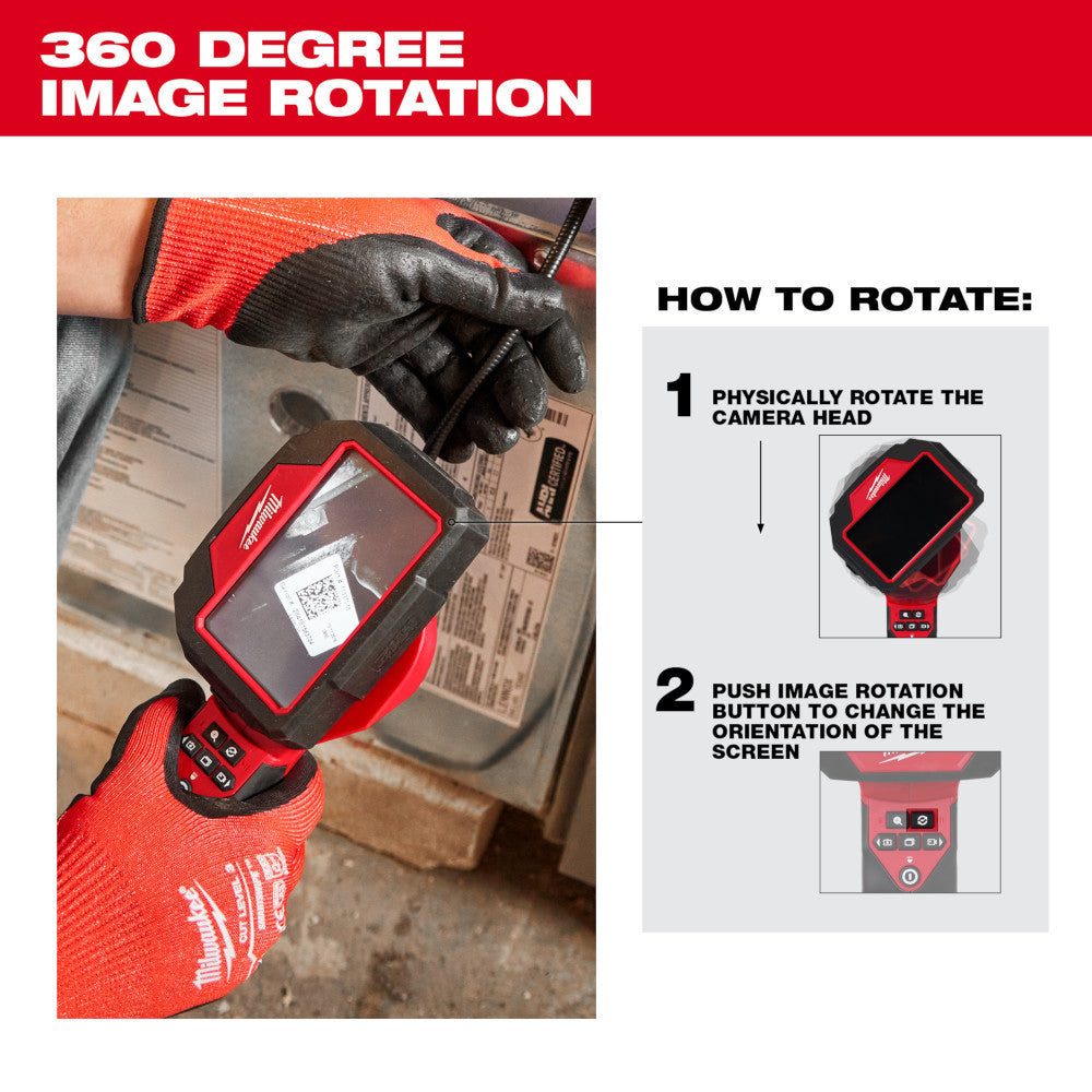 Milwaukee 2324-21 M12 M-Spector 360 10' Inspection Camera Kit
