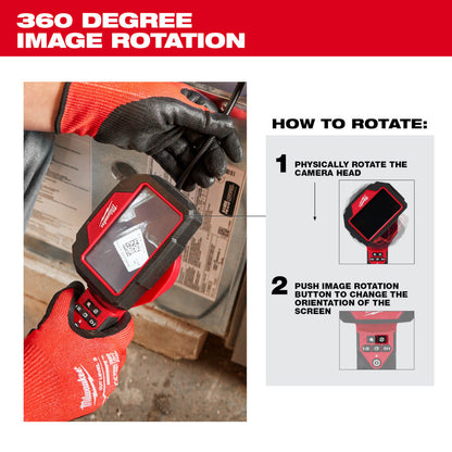 Milwaukee 2324-21 M12 M-Spector 360 10' Inspection Camera Kit