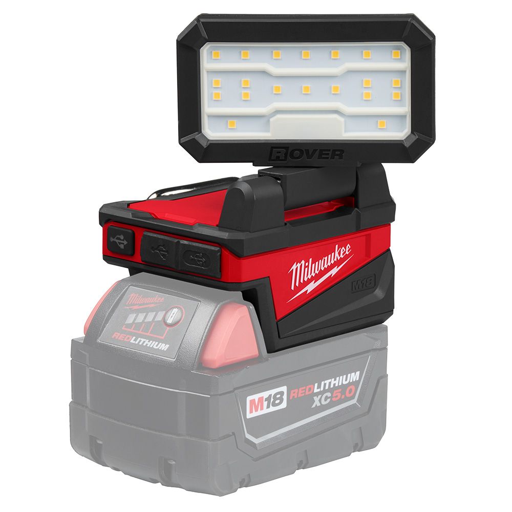 Milwaukee 2359-20 M18 ROVER Compact Folding Flood Light with USB Charging