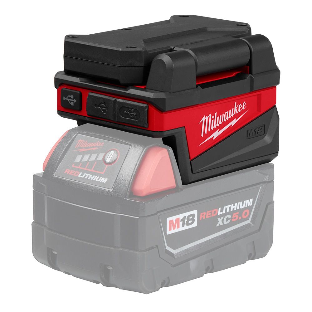 Milwaukee 2359-20 M18 ROVER Compact Folding Flood Light with USB Charging