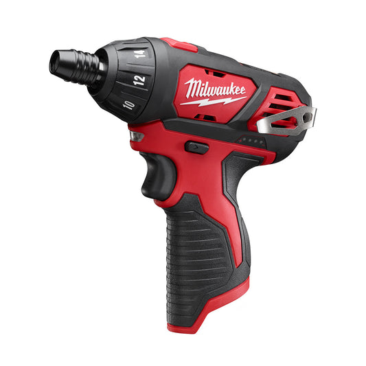 Milwaukee 2401-20 M12 Cordless 1/4in Hex Screwdriver (Tool Only)